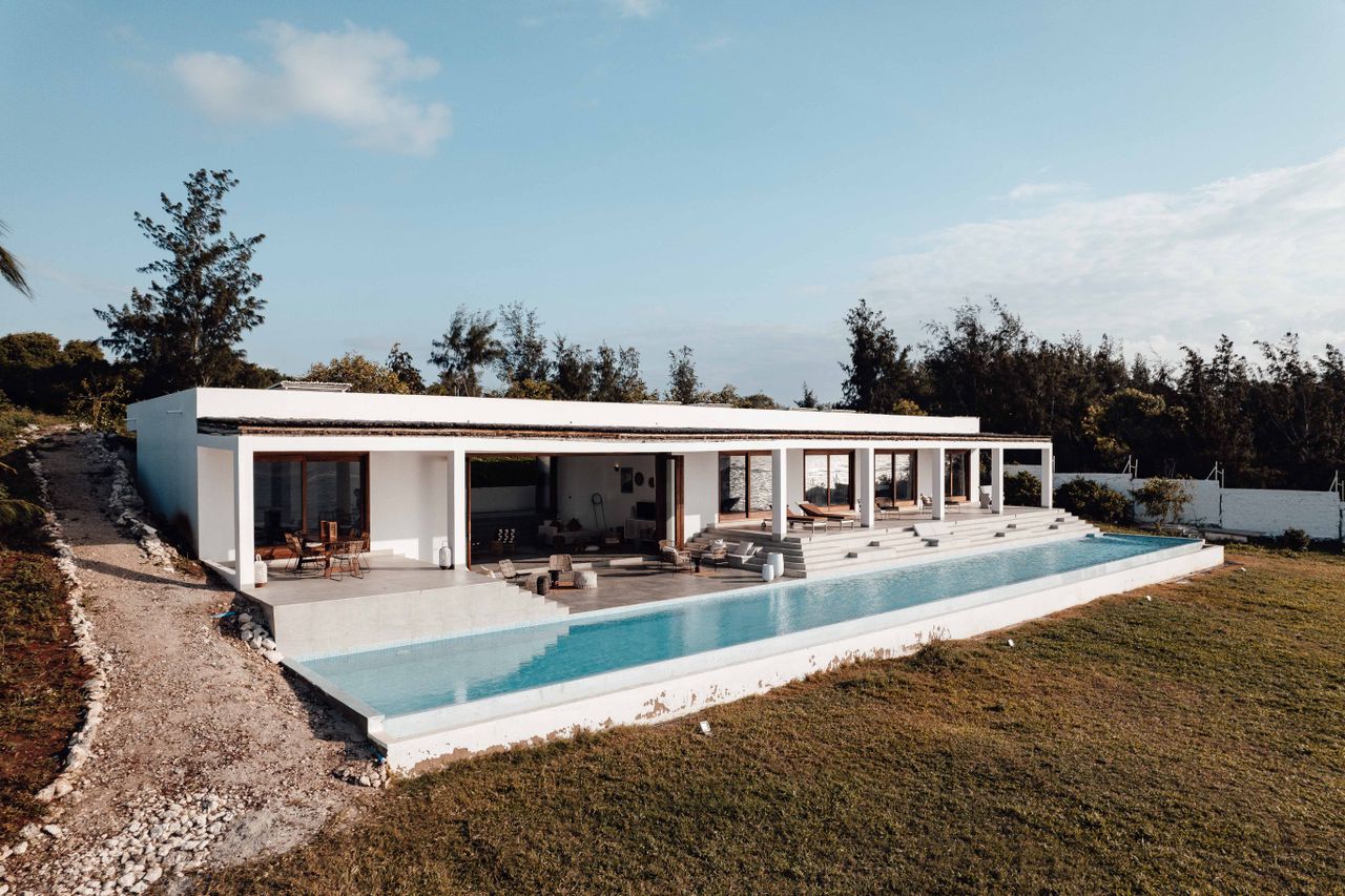 villa elegante y funcional